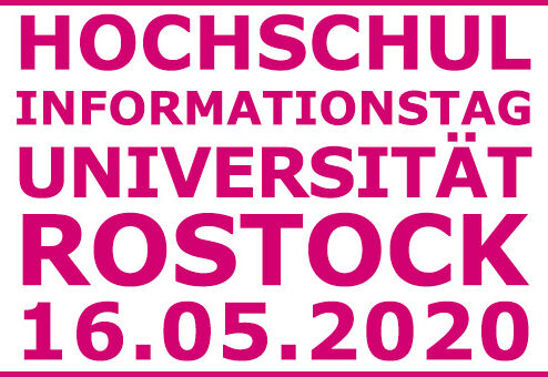 Hochschulinformationstag 16.5.2020 - 30.9.2020
